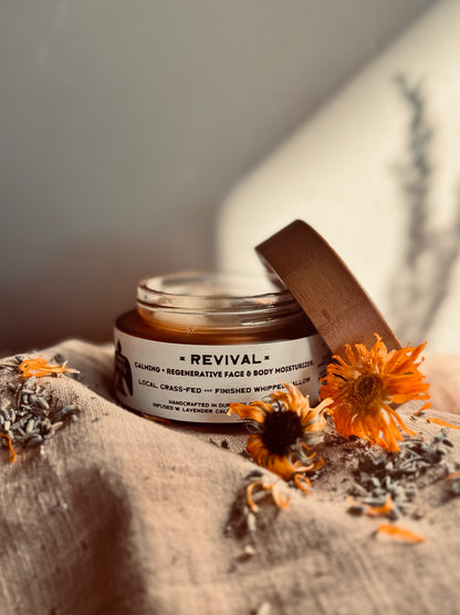 REVIVAL •• Face & Body Tallow Balm | Lavender + Calendula
