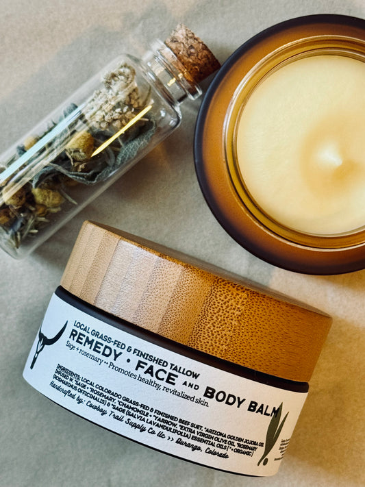 Remedy Tallow Balm | Sage + Rosemary