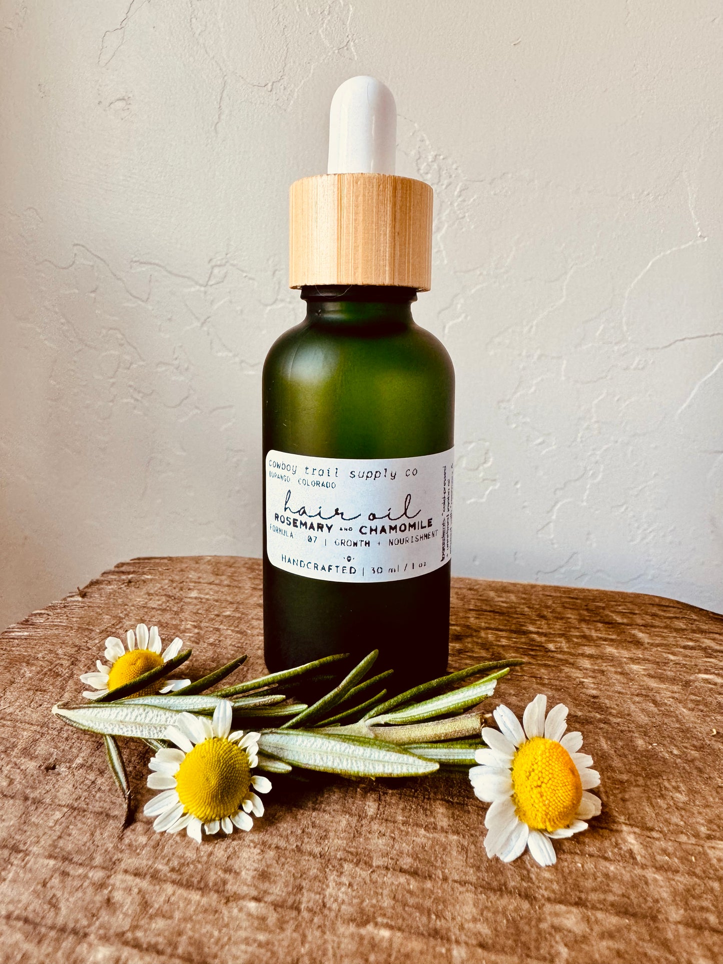 FLOURISH | Rosemary-Infused Pre-wash Hair Oil