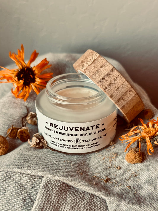 Rejuvenate | Calendula + Chamomile Tallow Salve