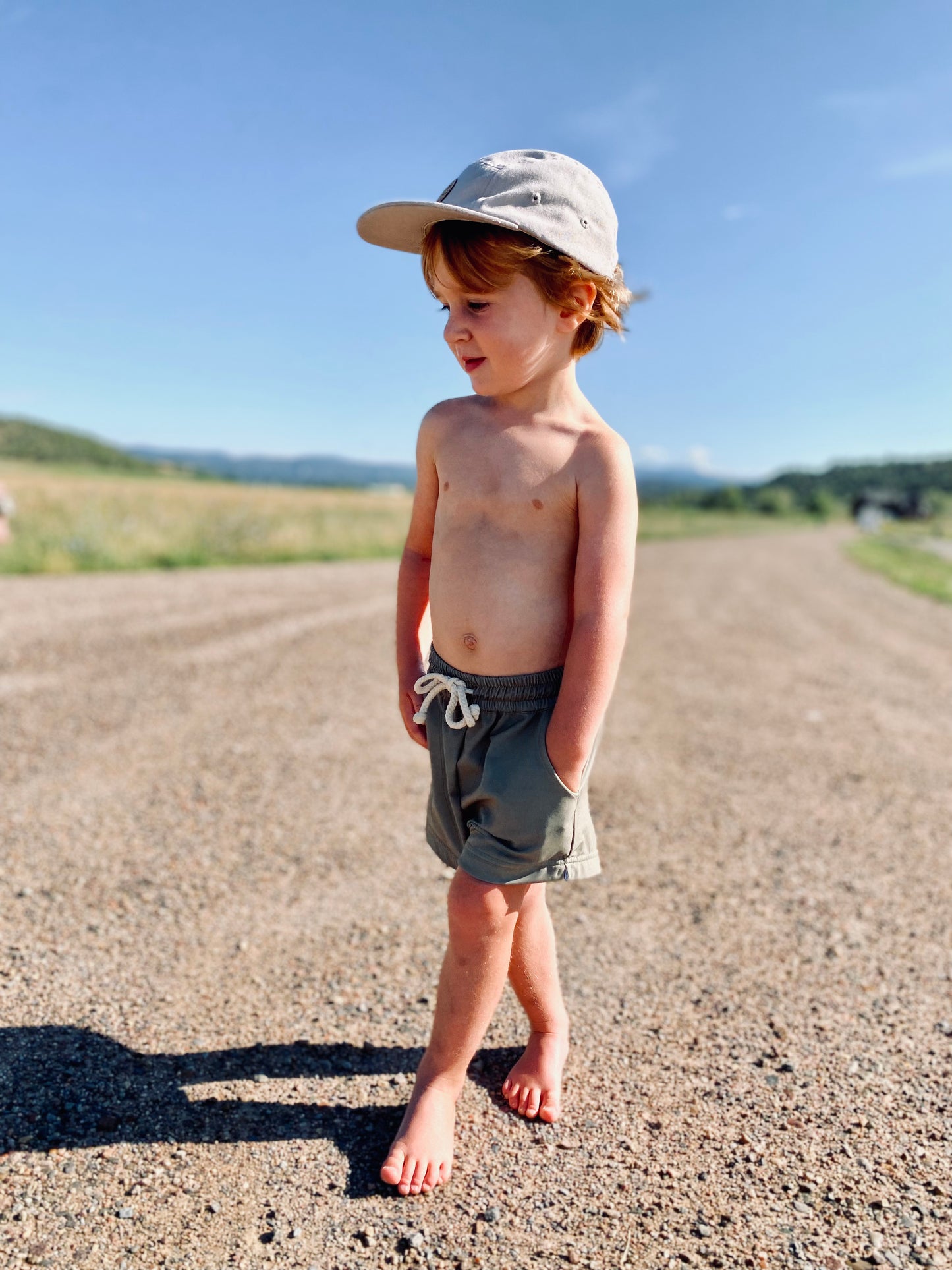 Eco All-day Play Swim Shorts in Desert Sage