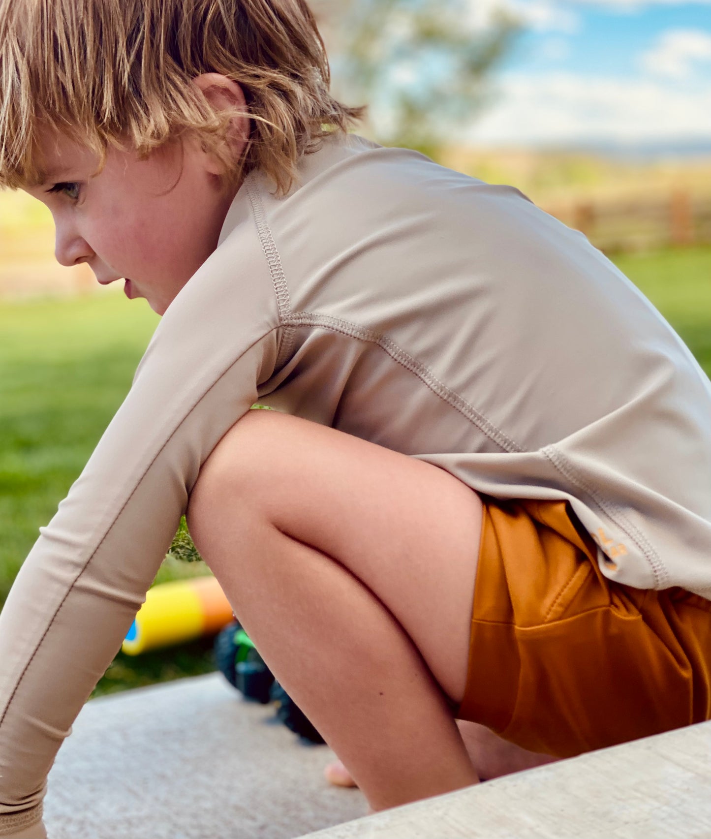 Eco UPF Sun Shirt in Clay